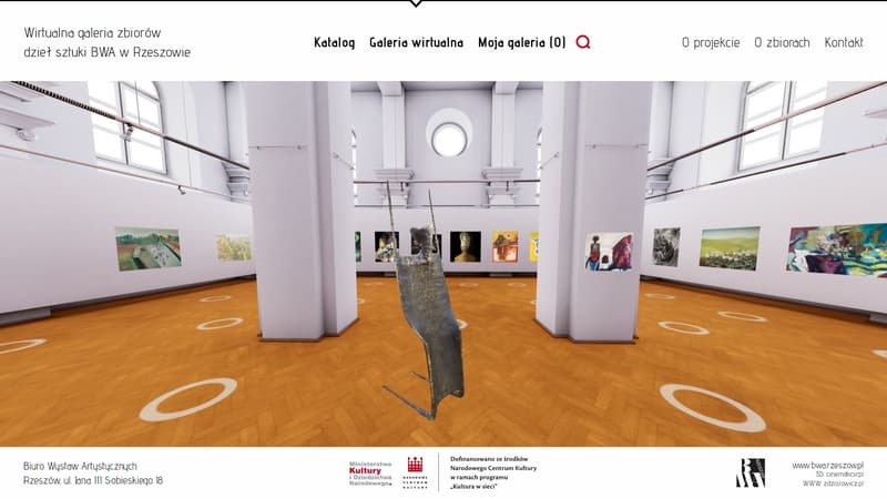 Wirtualna galeria BWA w Rzeszowie